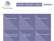 Tablet Screenshot of mydailymoneymanager.com